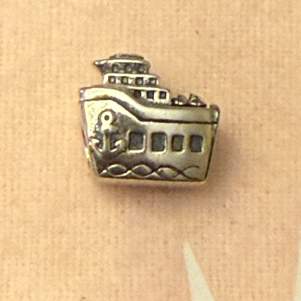 Cruise Ship Charm Compatible with Pandora Bracelet - Picture 4 of 5
